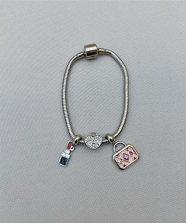 Pulseira de berloques - Mãe fashion
