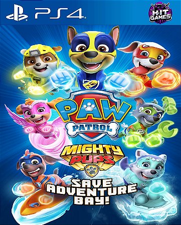 Patrulha PATA Os Cachorrinhos Poderosos salvam a Baía da Aventura PS4/PS5 Psn Midia Digital