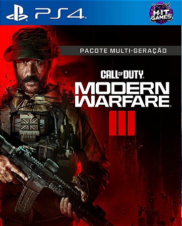 Call of Duty: Modern Warfare III Ps4 Psn Midia Digital