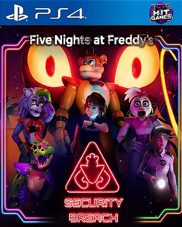 Five Nights At Freddy's Security Breach Ps4 Psn Midia Digital
