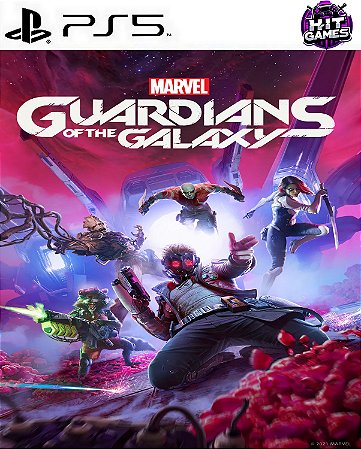 Guardiões da Galáxia da Marvel Ps5 Psn Midia Digital