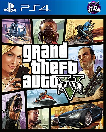 GTA Grand Theft Auto V Ps4 Psn Midia Digital