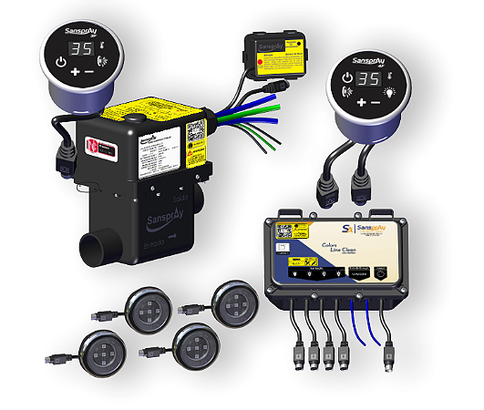 Aquecedor Elétrico Sanspray para Banheiras
