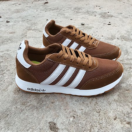 tenis adidas marrom feminino