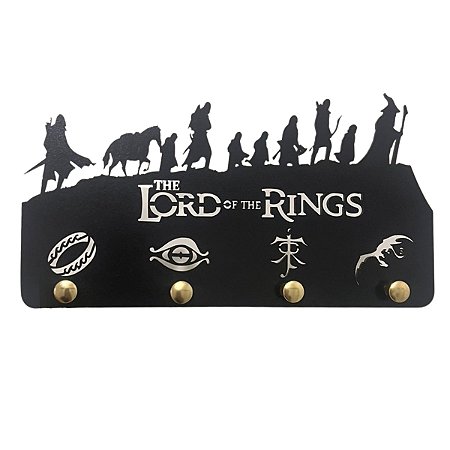 Porta Chave Senhor dos Aneis Chaveiro Decorativo Geek The lord of the Rings