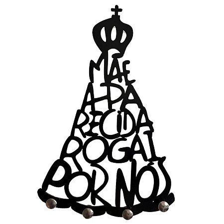 Porta Chaves De Parede Nossa Senhora Aparecida Chaveiro
