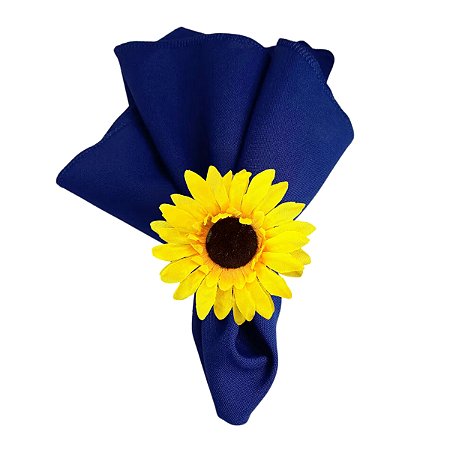 Porta Guardanapos Girassol De Mesa Posta Junina Decorativo