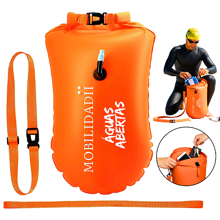 Boia de sinalização para natação estanque 20L