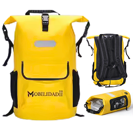 Mochila Estanque Dry Bag Impermeável 25L PVC 500D