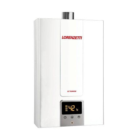 Aquecedor de Água a Gás Digital 1600DE GLP Lorenzetti 7412138