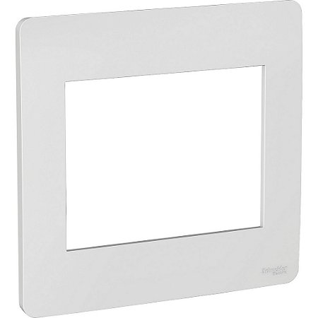 Placa 4x4 6 Postos Gamma Silver Schneider Orion S730203274