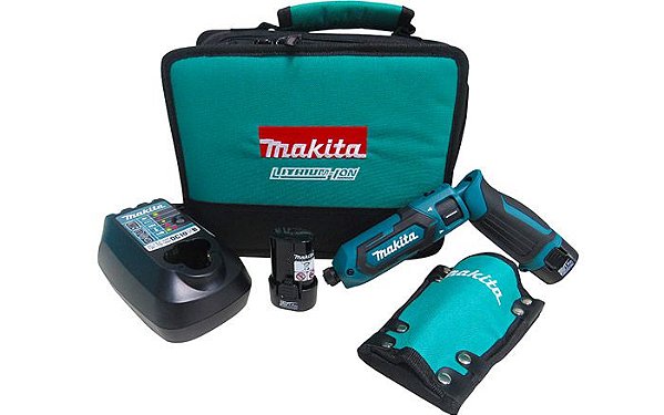 Parafusadeira de Impacto 7,2V com 2 Baterias Makita TD022DSE