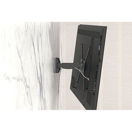 Suporte Inclinável e Articulável para TV de 14" até 56" Multivisão STPA46-PR