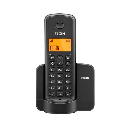 Telefone Sem fio TSF8001 Preto Elgin