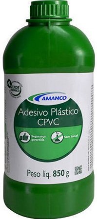 Adesivo Plástico Cola Tubos e Conexões CPVC 850g Amanco