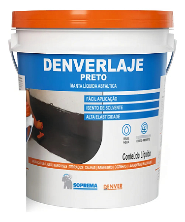 Manta Liquida Preta (Vedapren PT) - Denverlaje