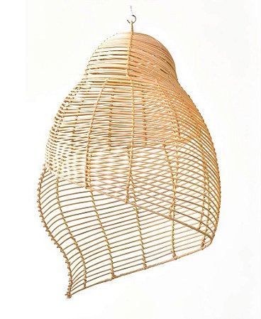 Pendente Rattan Concha 42cm Ø