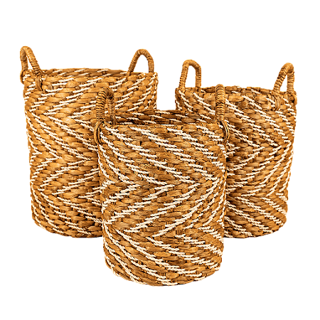 Cesto Enceng Zigzag Rotang mrc-095m