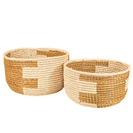 Cesto Rattan Mendong Raffia MRC-011