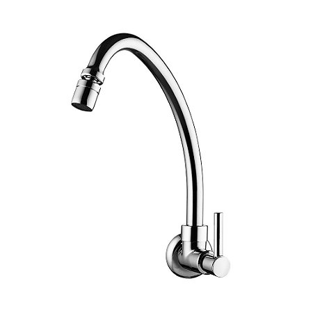 Torneira para Cozinha de Parede Bica Móvel Lorenzetti Fit Slim 1168 C31