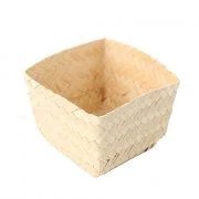 Mini Cachepot de Palha