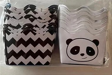 Forminha para Doces Panda 24 Un.