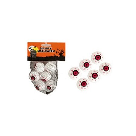 Olhos para Enfeite Halloween 6un