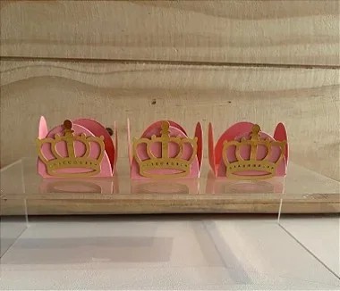 Forminha para Doces Coroa 24 Un.