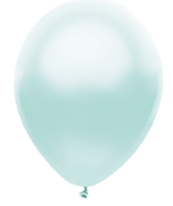 Balão Verde Menta Cintilante 12 Pol.