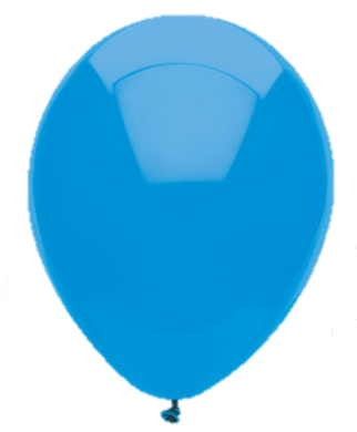 Balão Azul Oceano 12 Pol.