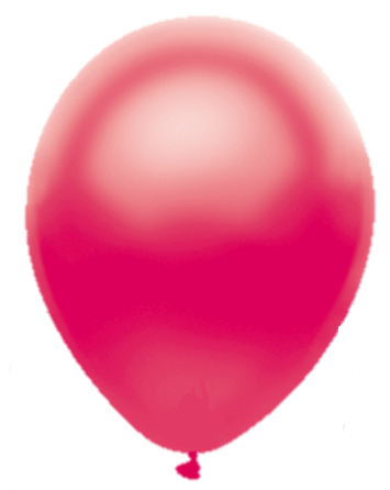 Balão Fúcsia Cristal 9 Pol.