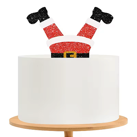 Palito Decorativo Papai Noel