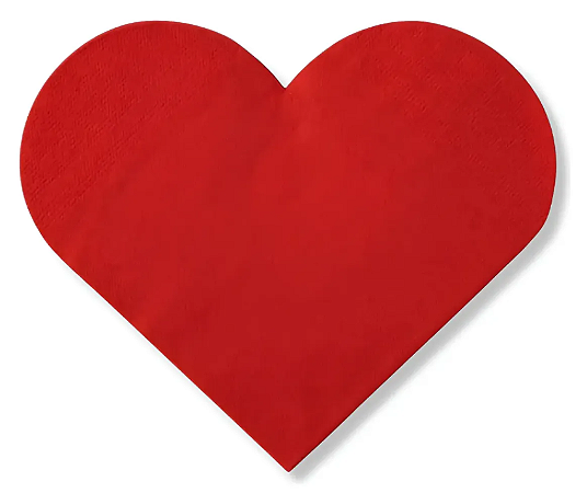 Guardanapo Coração 20un