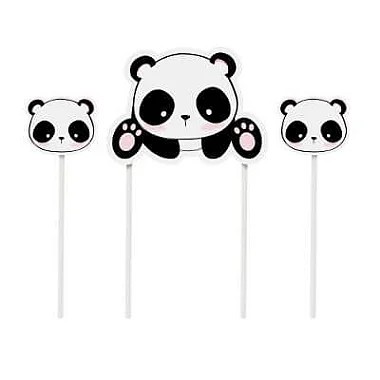 Topo de bolo Panda