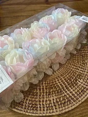 Forminha Flor Tie Dye Candy Colors 24 Un.