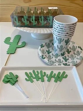 Kit Festa Cactos