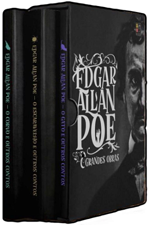Box Edgar Allan Poe + 2 Marcadores Personalizados com sua imagem!