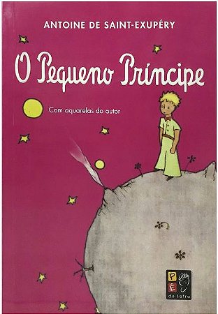 O Pequeno Príncipe - Capa Rosa