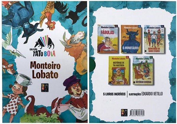 Box Monteiro Lobato - Tatu Bola