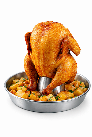 Forma Assador de Frango Alumínio Vulcão
