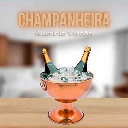 CHAMPANHEIRA  EM ALUMÍNIO