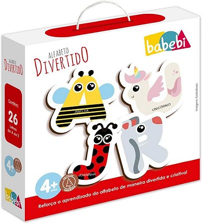 Brinquedos Educativos - Alfabeto Divertido