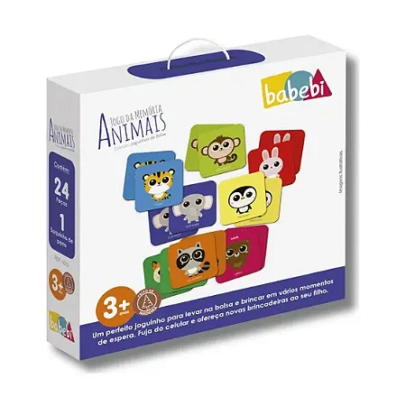 Jogo da Memória Animais