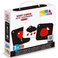 Baby Cards 3 a 6 meses - Estímulo Visual e Sensorial para Bebês