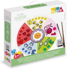 Contando Pompom do 1 ao 5