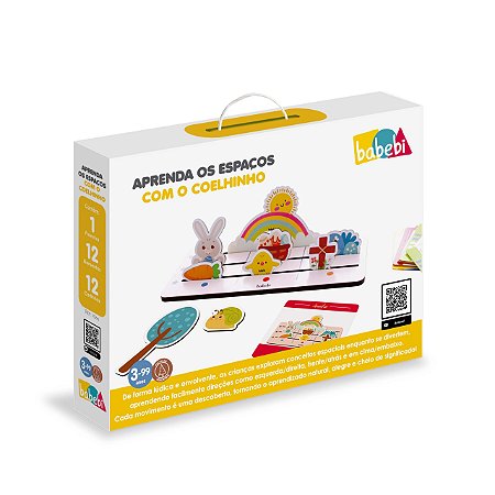 Aprenda os Espaços com o coelhinho