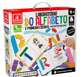 Laboratório Do Alfabeto E Primeira Escrita Montessori