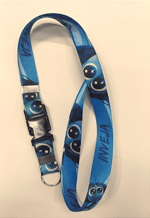 Cordão de Identificação Autismo Estampa Inveja Divertidamente