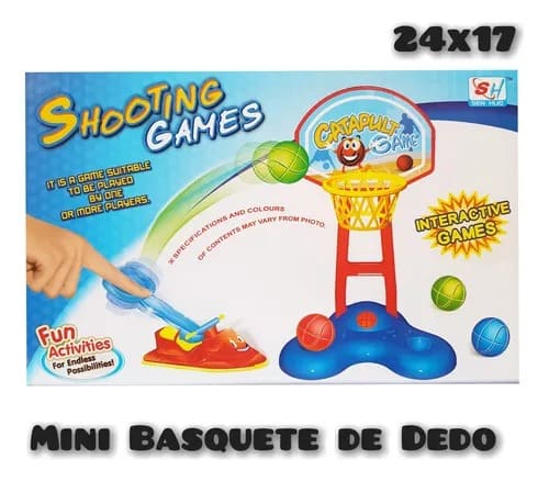 MINI BASQUETE DE DEDO – DESAFIO DIVERTIDO DE LANÇAR BOLINHAS