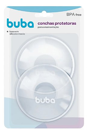 Conchas P/ Seios Protetoras Para Amamentação Buba 2 Unidades